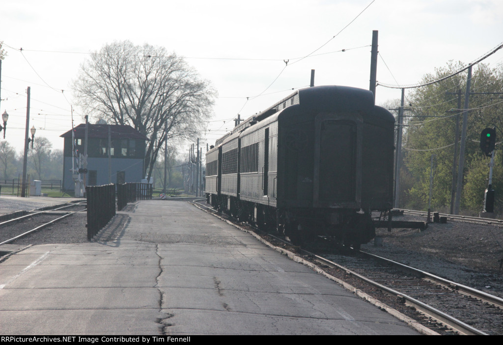 Heavyweights tied up on station track 2